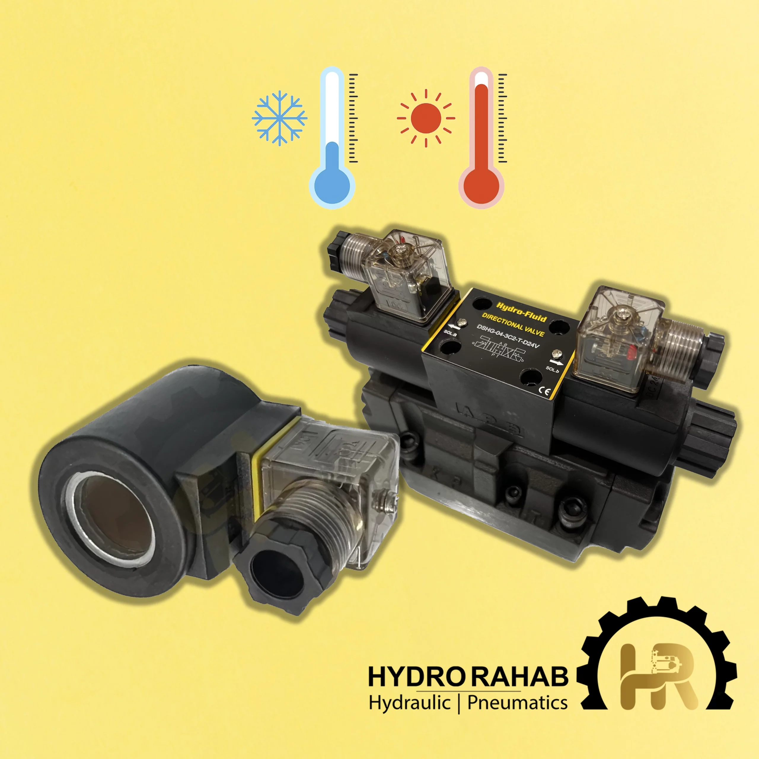 عملکرد شیرهای برقی در دماهای مختلف